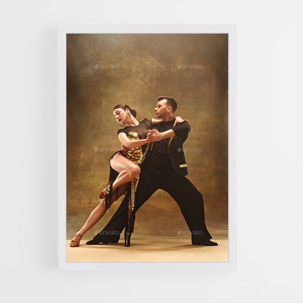 Poster Tango Passion – affiche Danse (vue 3)